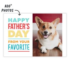 Alternative view of Hallmark - Bright Type Fatherés Day eCard