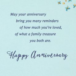 Alternative view of Hallmark - Celebrating Family Anniversary Card