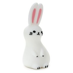 Hallmark - Charmers White Bunny Silicone Charm, 2.6 H