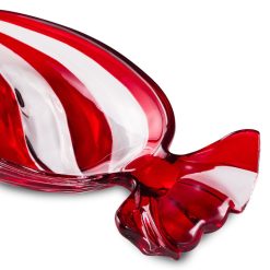 Alternative view of Hallmark - Wrapped Peppermint Candy-Shaped Serving Dish, 14 W
