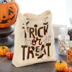 Alternative view of Hallmark - 13" Trick or Treat Canvas Halloween Tote Bag