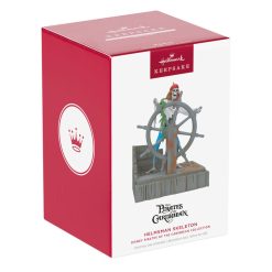 Alternative view of Hallmark - Disney Pirates of the Caribbean Collection Helmsman Skeleton Ornament With Light and Sound