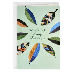 Hallmark - There's a Circle of Caring All Around You Get Well Card