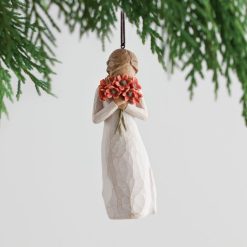 Alternative view of Hallmark - Willow Tree Surrounded by Love Ornament