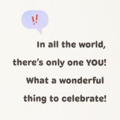 Alternative view of Hallmark - Disney Mickey Mouse and Friends Only One You Birthday Card for Kids