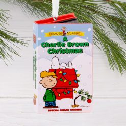 Alternative view of Hallmark - Peanuts A Charlie Brown Christmas Retro Video Cassette Case Hallmark - Ornament
