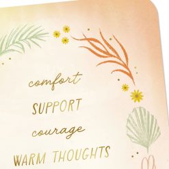 Alternative view of Hallmark - Comfort, Support and Caring Prayers Encouragement Card