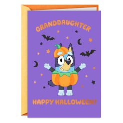 Hallmark - Bluey You're a Girl Who's Supercool Halloween Card for Granddaughter