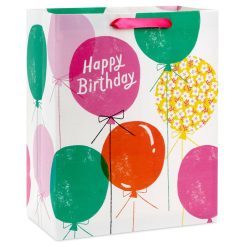 Hallmark - 13" Floating Balloons Large Birthday Gift Bag