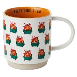 Hallmark - Dumpster Fires Funny Mug, 16 oz.