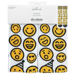Alternative view of Hallmark - Smiley Faces Novelty Crew Socks