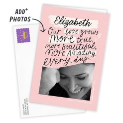 Alternative view of Hallmark - Our Love Grows More Every Day Custom Love Card