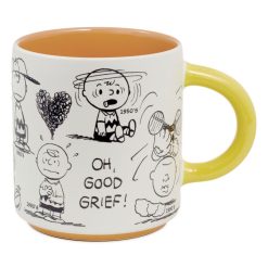 Hallmark - Peanuts 75th Anniversary Charlie Brown Through the Decades Mug, 17.5 oz.