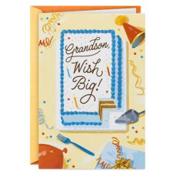 Hallmark - Wish Big Birthday Card for Grandson