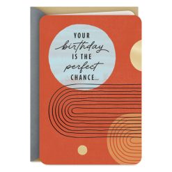 Hallmark - A Chance to Say How Much You Mean Birthday Card