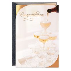 Hallmark - Cheers to You Two Wedding Card