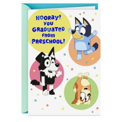 Hallmark - Bluey Time to Celebrate Preschool Graduation Card