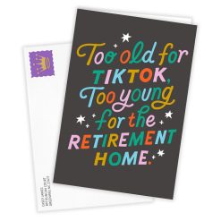 Alternative view of Hallmark - Too Old Too Young Funny Custom Birthday Card