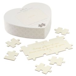 Hallmark - Wedding Reception Guest Book Autograph Puzzle