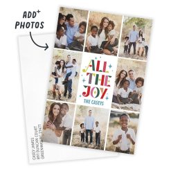 Alternative view of Hallmark - All the Joy Flat Christmas Photo Card