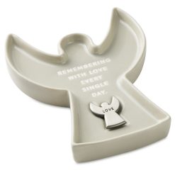 Hallmark - Angel-Shaped Trinket Dish With Token