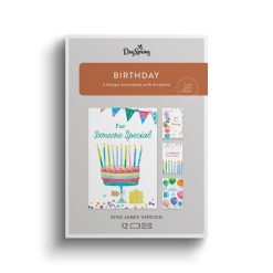 Alternative view of Hallmark - A Masterpiece of God Assorted Religious Birthday Cards, Box of 12