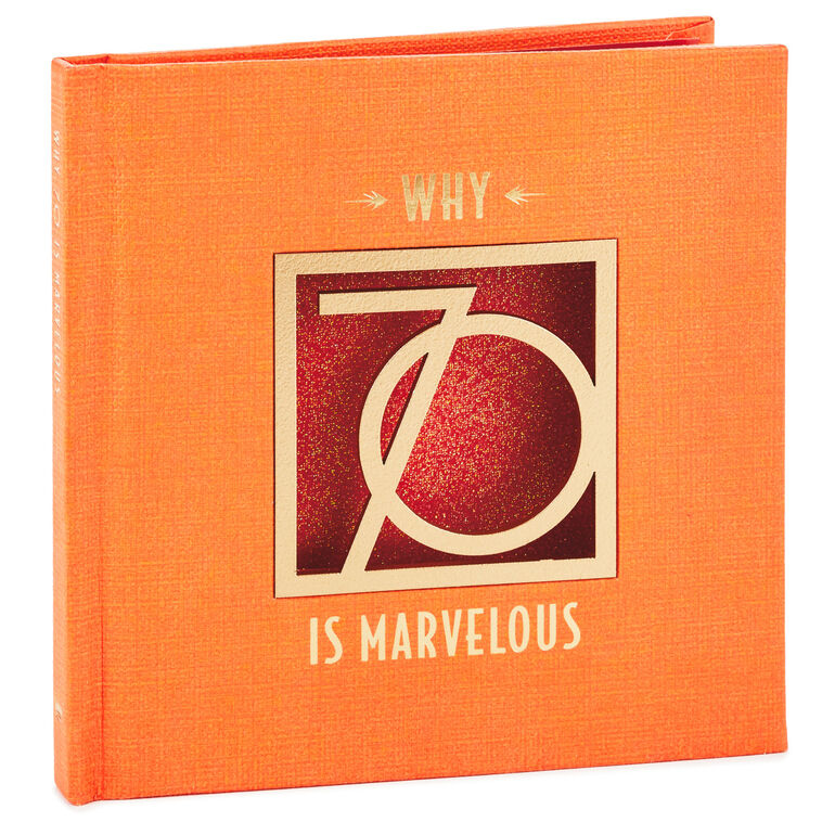 Hallmark - Why 70 Is Marvelous Book