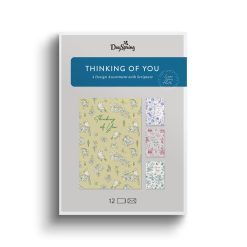 Alternative view of Hallmark - Floral Toile Assorted Religious Thinking of You Cards, Box of 12