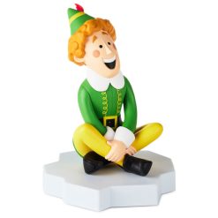 Hallmark - Elf Buddy the Elf Fun-in-the-Fridge Figurine With Sound