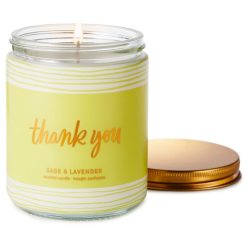 Alternative view of Hallmark - Thank You Scented Single-Wick Jar Candle, 7 oz.