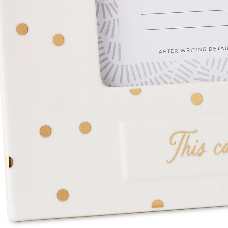 Hallmark - This Calls for Confetti Picture Frame, 4x6 - Image 2
