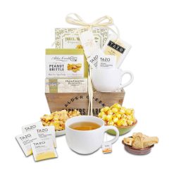 Hallmark - Serenity Tea Crate Gift Basket