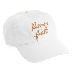 Hallmark - Running on Faith White Baseball Cap