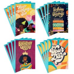 Hallmark - Bold and Uplifting Assorted Birthday Cards for Her, Pack of 16