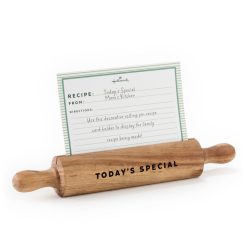 Hallmark - Rolling Pin Recipe Card Holder