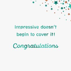 Alternative view of Hallmark - Bold Bravo Congratulations Card