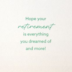 Alternative view of Hallmark - Welcome to the Good Life Retirement Card
