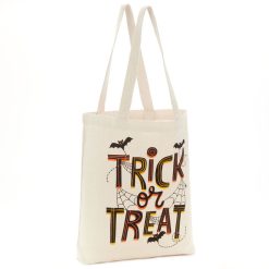 Hallmark - 13" Trick or Treat Canvas Halloween Tote Bag