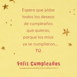 Alternative view of Hallmark - My Wish Came True With You Spanish-Language Birthday Card for Daughter