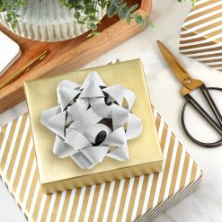 Alternative view of Hallmark - 4.6" Sparkling Silver Gift Bow