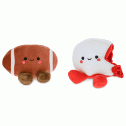 Alternative view of Hallmark - Better Together Football and Helmet Magnetic Plush Pair, 5 H