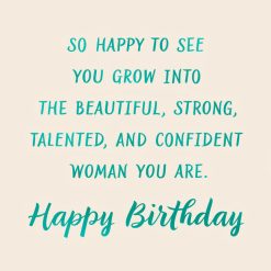Alternative view of Hallmark - You're All Grown Up Birthday Card for Her