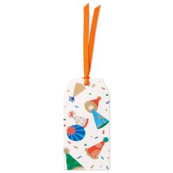 Hallmark - Party Hats and Confetti Large Gift Tag