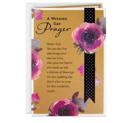 Hallmark - A Wedding Day Prayer Religious Wedding Card
