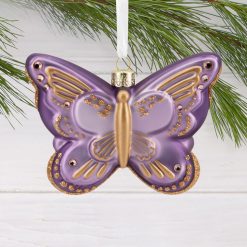 Alternative view of Hallmark - Signature Butterfly Glass Hallmark - Ornament