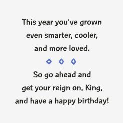 Alternative view of Hallmark - Young King Birthday Card for Him