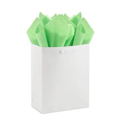 Alternative view of Hallmark - Solid Apple Green Tissue Paper, 8 sheets