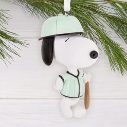 Alternative view of Hallmark - Peanuts Snoopy Baseball Player Hallmark - Ornament