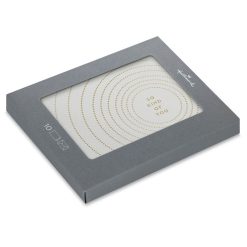 Hallmark - Concentric Circles So Kind of You Blank Thank You Notes, Pack of 10