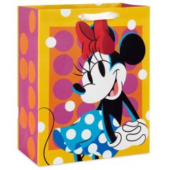 Hallmark - 13" Disney Minnie Mouse Lotsa Dots Large Gift Bag